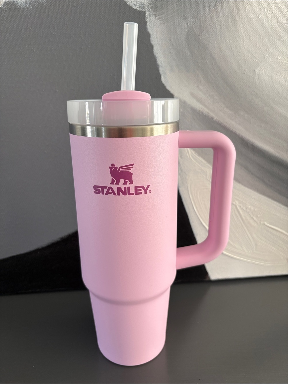 Like new Stanley Pink Tumbler Cherry Blossom 30 oz